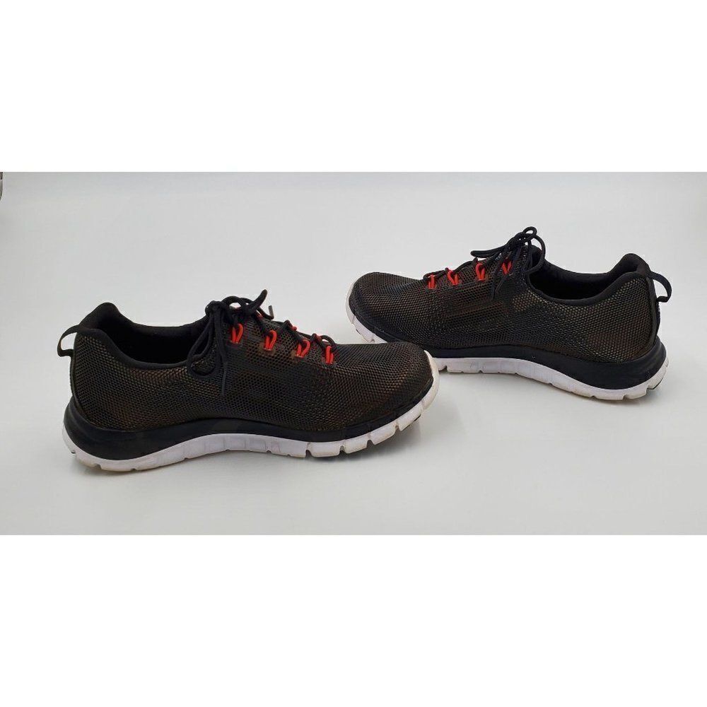 Reebok Sneakers The Pump Black & Pink Mesh Size 8.5 Athletic Shoe